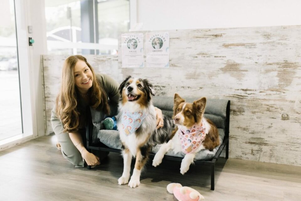 Melissa with Amigo and Luciana