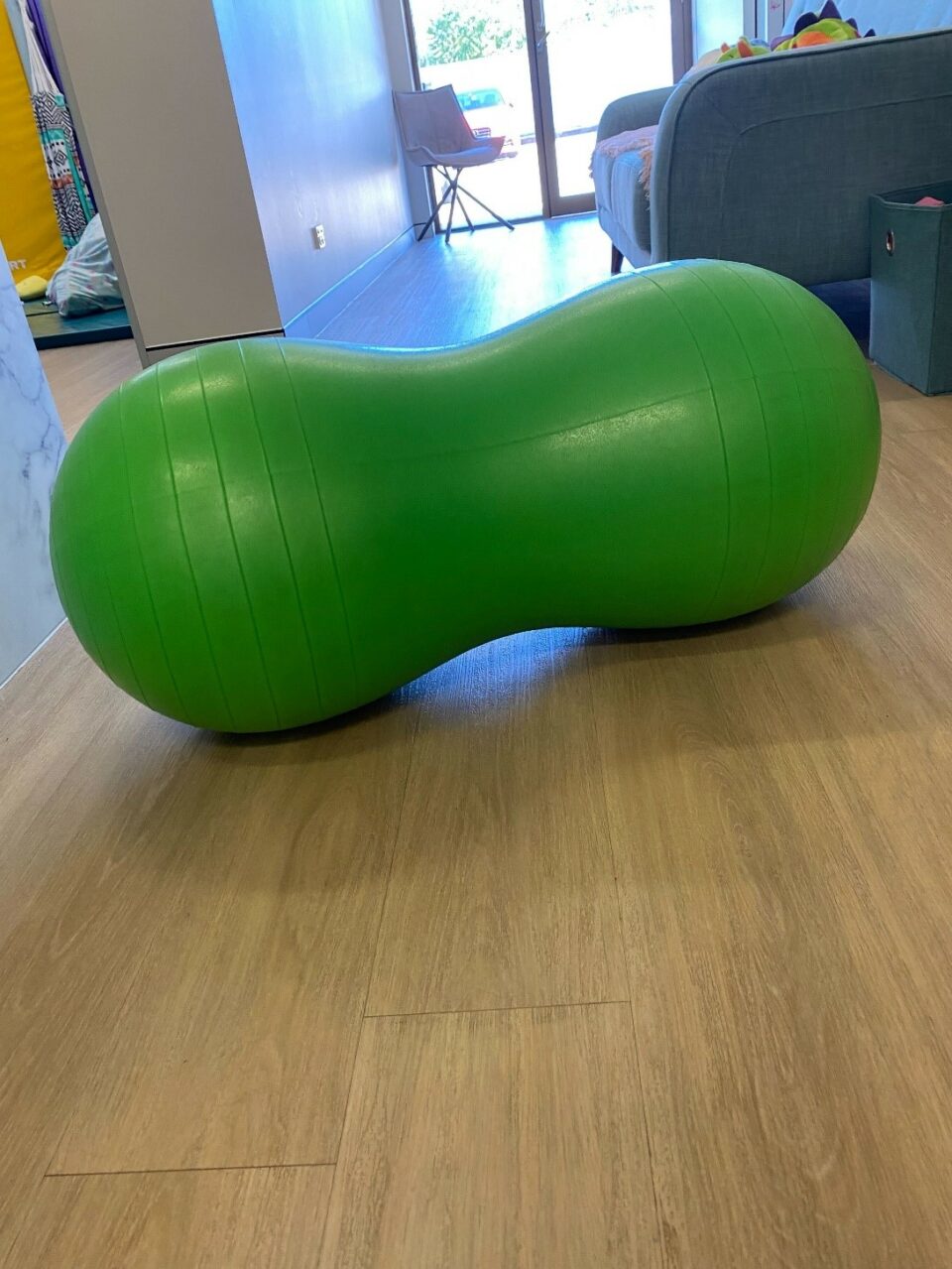 Green peanut ball